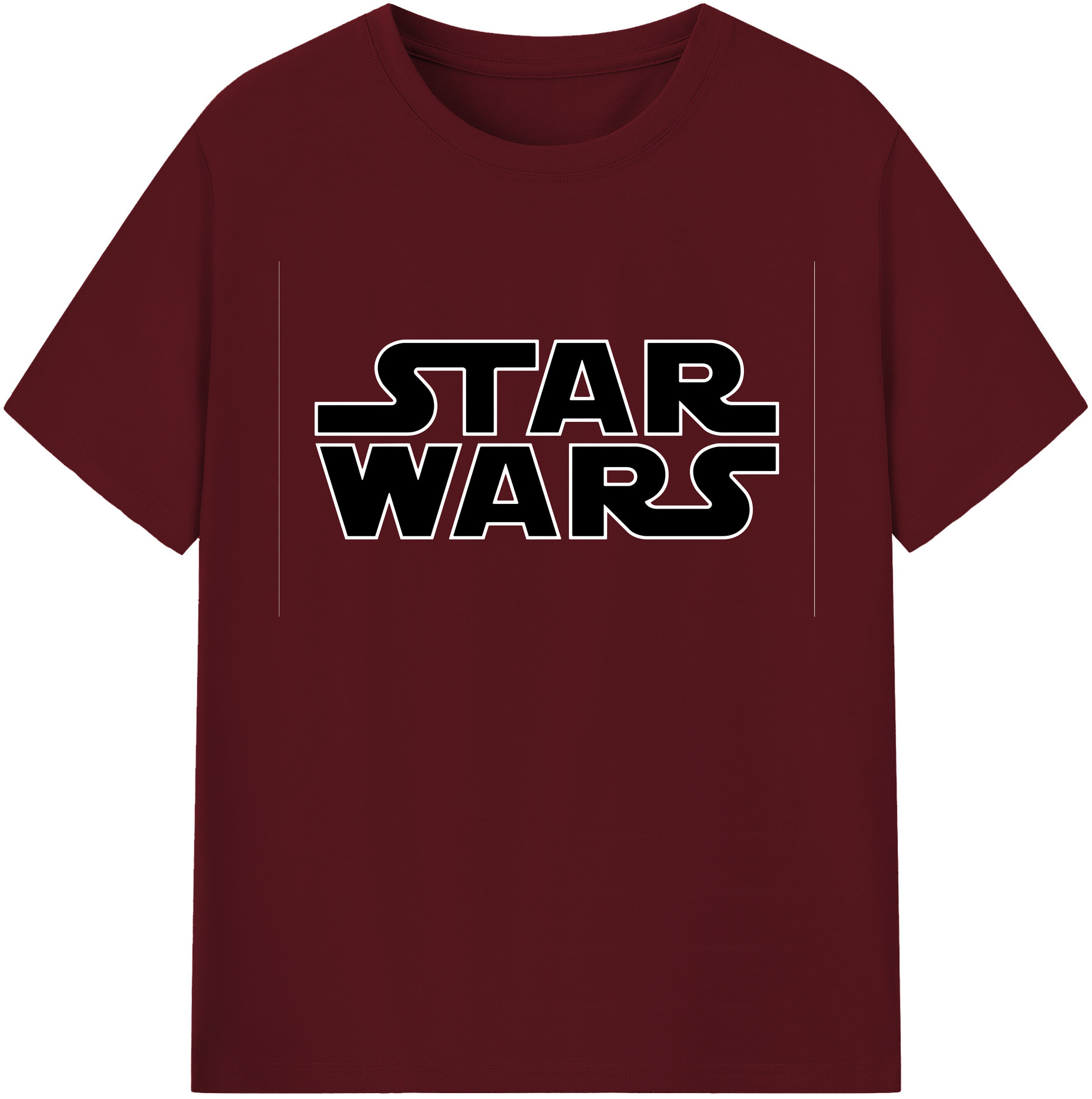 （画像用） スター・ウォーズ Star Wars 綿100％半袖Tシャツ（フロントプリント）